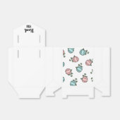 ピンク&ブルーのカボチャ性別が表示ありがとう フェイバーボックス (折り畳みなし)