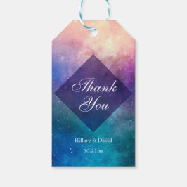 ピンク&ブルーネブラ ギフトタグ