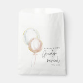 ピンク&ブルーバルーンジェンダーがチームボーイを明らかにする フェイバーバッグ (正面)