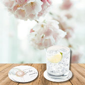 ピンク&ブルーバルーンジェンダーがチームボーイを明らかにする ラウンドペーパーコースター