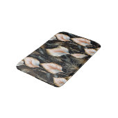 ピンク&ブルーパンパスグラスグリッター バスマット (アングル)