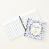 ピンク&ブルーレシピ ノートブック (内部)