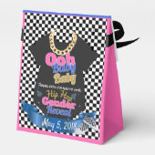 ピンク&ブルー|ヒップホップ性別でテントの好意を明らかにする フェイバーボックス (裏面サイド)