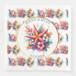 ピンク、ブルー、金ゴールド沿岸の貝殻のビーチ