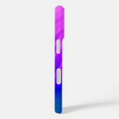 ピンク&ブルーiPhone 16グラデーションケース Case-Mate iPhoneケース (裏面 / 右)