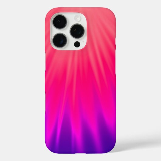 ピンク&ブルーiPhone 16グラデーションケース Case-Mate iPhoneケース (裏面)