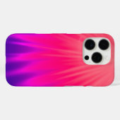 ピンク&ブルーiPhone 16グラデーションケース Case-Mate iPhoneケース (裏面 (横))