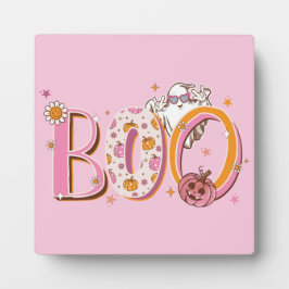 ピンク＆プレッピー ハロウィン フォトプラーク