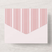 ピンク・プロミス - 空虚な鏡 オールインワン招待状 (裏面)