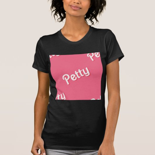 ピンク・ペティ Tシャツ (正面)