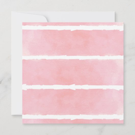 ピンク・ペニーズのフローラ引っ越しのお知らせ 招待状 (裏面)