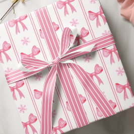 ピンク&ホワイトサテンリボン サテンリボン