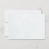 ピンク&ホワイトローズ開花 出欠カード (裏面)