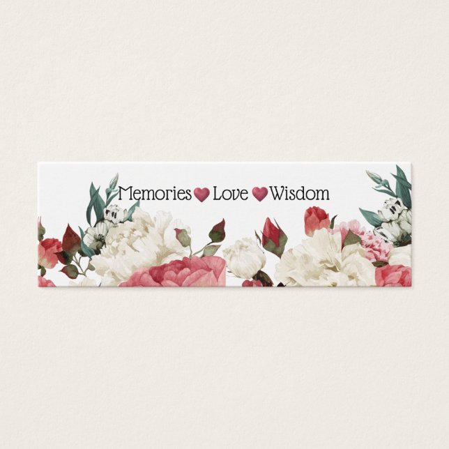 ピンク&ホワイト牡丹春フローラ結婚式の引き出物 (正面)