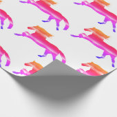 ピンク·ホース ラッピングペーパー (角)
