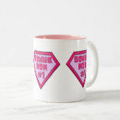 ピンク・ボーナス・マム#1マズ・デイ・ツートーン・コーヒー・マグ ツートーンマグカップ (正面右)