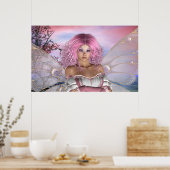 ピンク ポスター (キッチン)