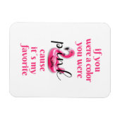 ピンク –  マグネット (横)