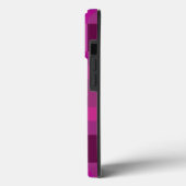ピンク マーブル パープル Case-Mate iPhoneケース (裏面 / 左)