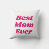 ピンク·マ最高のマ·エバー  クッション (裏面)