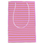 ピンク ミディアムペーパーバッグ (正面)