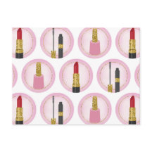 ピンク メイクアップ コスメティックス パターン 美容学