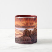 ピンク・モーニング・グローリー マグカップ (中央)