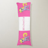 ピンク·ユニコーン ボディピロー (正面縦)