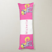 ピンク·ユニコーン ボディピロー (裏面 (縦))