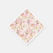 ピンク・ライリー スタンダードカクテルナプキン (角)