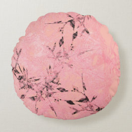 ピンク ラウンドクッション