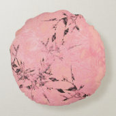 ピンク ラウンドクッション (裏面)