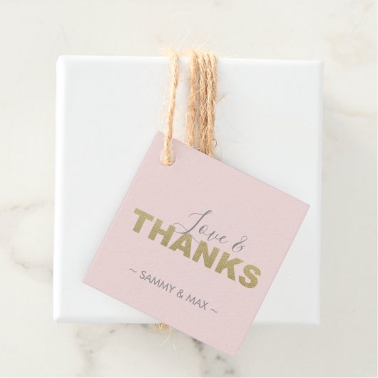 ピンク ラブ アンド サンクス フェイバータグ (インサイチュ)