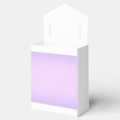 ピンク ラベンダー ウェディング フェイバー ボックス (オープン)