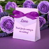 ピンク ラベンダー ウェディング フェイバー ボックス