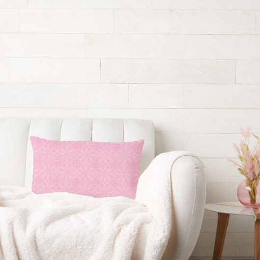 ピンク ランバークッション (ソファ)