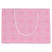 ピンク ラージペーパーバッグ (正面)