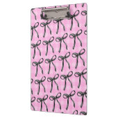 ピンク&リボンエステティックコケット クリップボード (左)