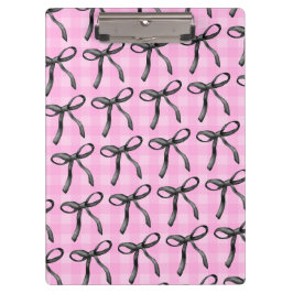 ピンク&リボンエステティックコケット クリップボード