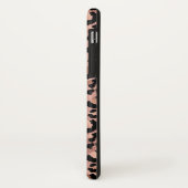 ピンク·レオパード·プリント Case-Mate iPhoneケース (裏面/左)