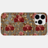 ピンク&レッドローズ、iPhone / iPadケース Case-Mate iPhoneケース (裏面 (横))