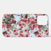 ピンク レッド ダーティ 水玉 グランジ 崩壊 Case-Mate iPhoneケース (裏面 (横))