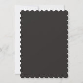 ピンク レッド バレンタイン シンプルな手書き風 結婚式 招待状 (裏面)