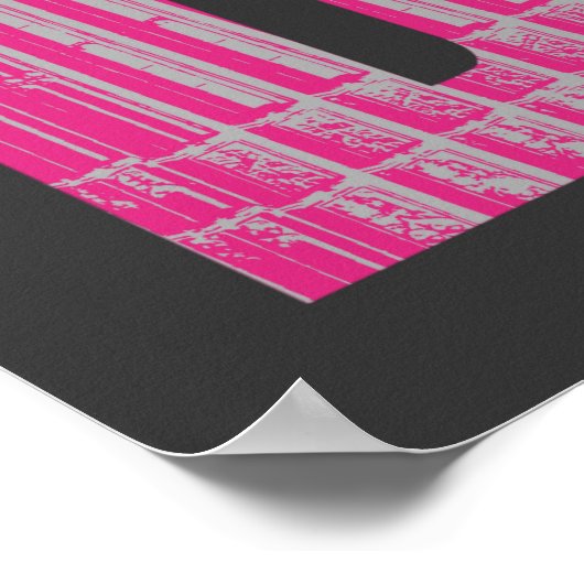 ピンク・ロンドン ポスター (角)