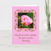 ピンク・ローズがよくカードを獲得 カード (正面)