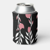 ピンク・ローズ・つる植物・ブライド・オブ・ビー 缶クーラー (缶裏面)