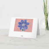 ピンク・ローズ・アート・バイブル考え・バース・オブ・ユー・フェイズ カード (裏面)