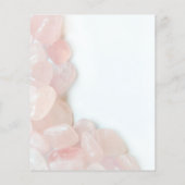 ピンク ローズ クォーツ スパ サロン サービス メニュー (裏面)