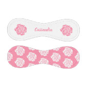 ピンク・ローズ・野球 野球ボール (パネル)