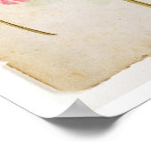 ピンク・ローズ、c.1568 ポスター (角)